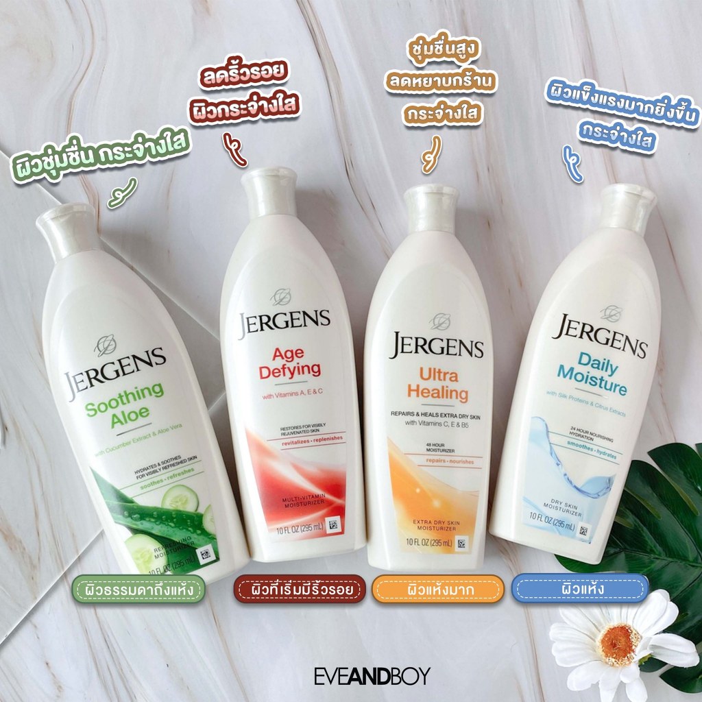 เจอร์เก้นส์ Jergens ชู๊ตติ้ง อโล โลชั่น 250 มล.