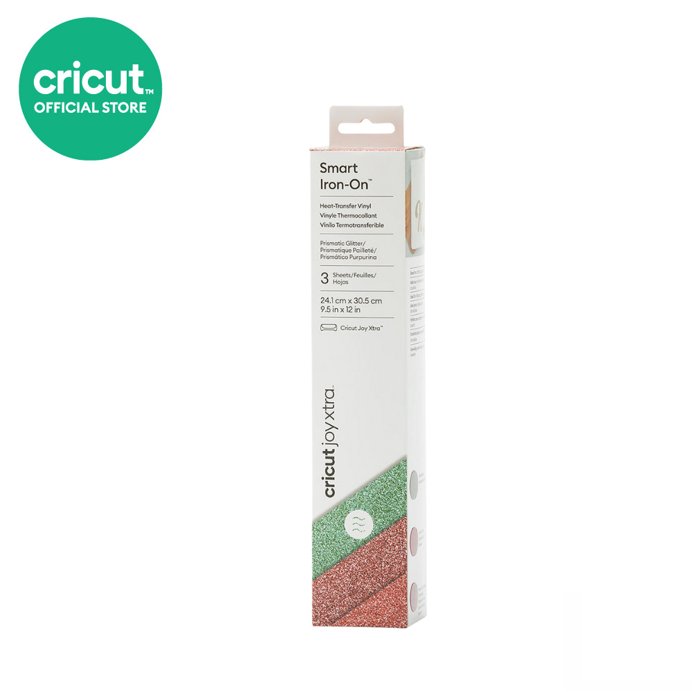 Cricut Joy Xtra™ Smart Iron-On Glitter Sea Sparkle Sampler สำหรับเครื่องตัดสติ๊กเกอร์