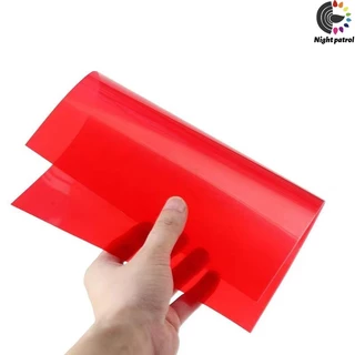 แผ่นฟิล์มใสกรองแสง เจลใส แผ่นฟิล์มสีกระดาษแก้วแฮนด์เมดอนุบาล DIY พลาสติกโปร่งแสง