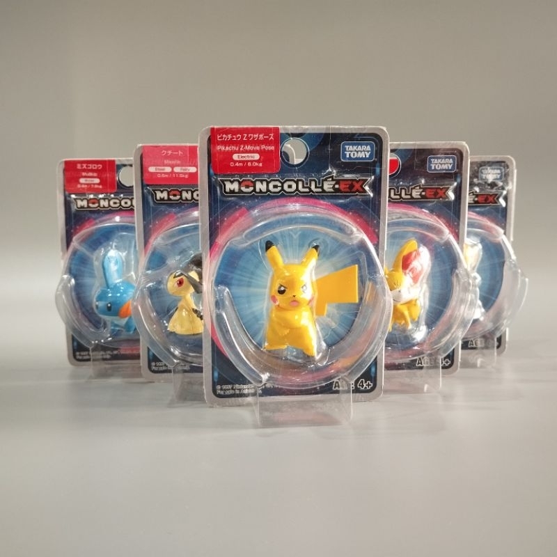 POKEMON : MONCOLLE - EX** แพคเกจมีรอย**