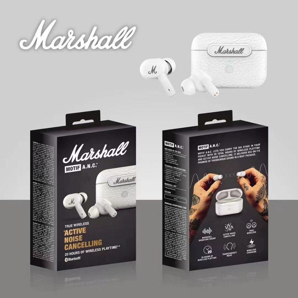 หูฟังบลูทูธ Bluetooth Earbuds หูฟังตัดเสียงรบกวน, หูฟังบลูทูธไร้สาย ANC