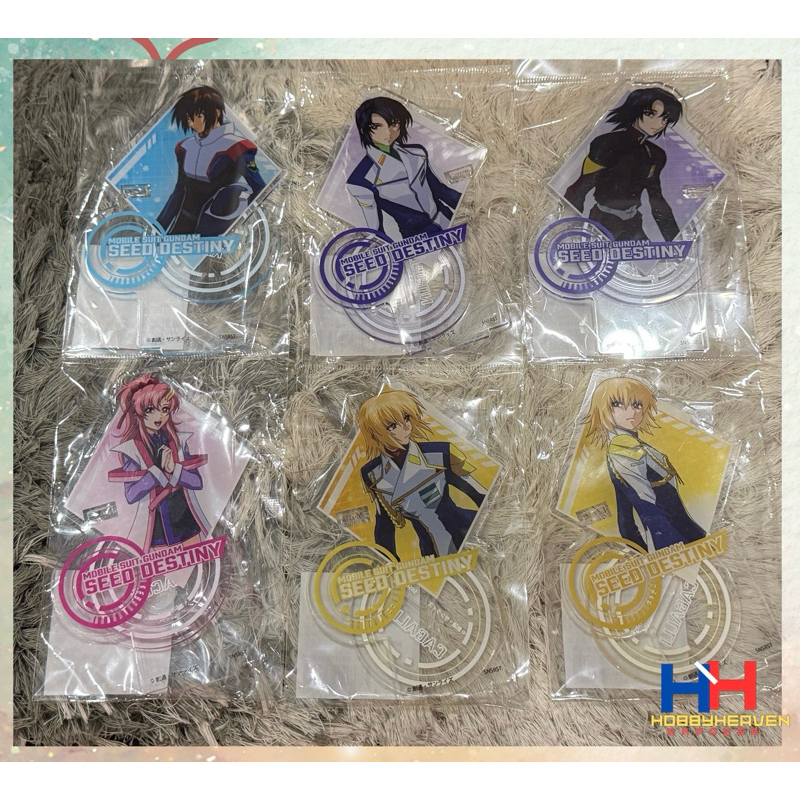 Mobile Suit Gundam SEED DESTINY vol.3 Acrylic Pen Stand แสตนอคริลิกเสียบปากกา คิระ ลักส์ อัสรัน คางาริ lot jp