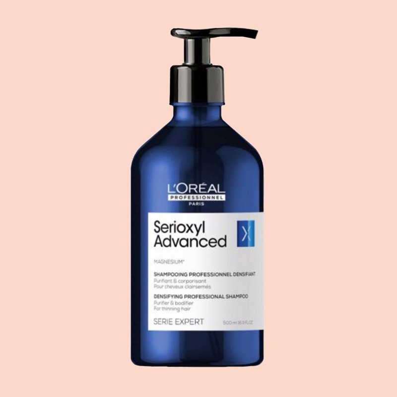 LOREAL Serioxyl Advanced 90 300 500 1500 ML.แชมพู และ เซรั่มหยดหนังศรีษะ ลดการหลุดร่วงเส้นผม - รูปที่ 2