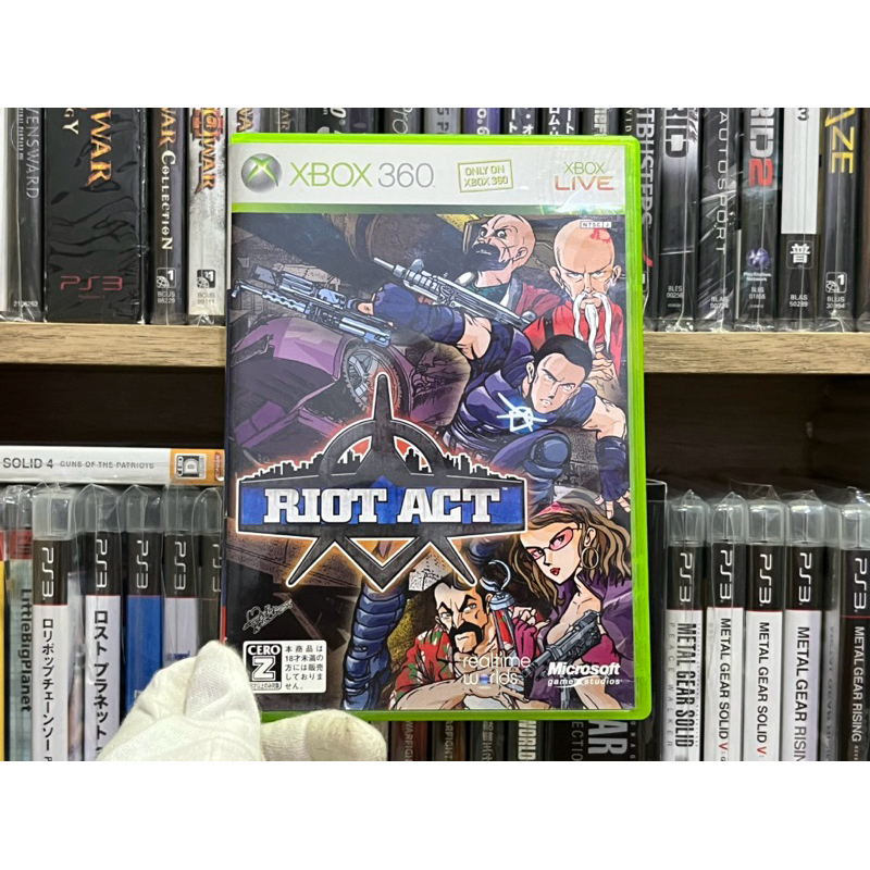 Xbox360 - Riot Act (แผ่นแท้)