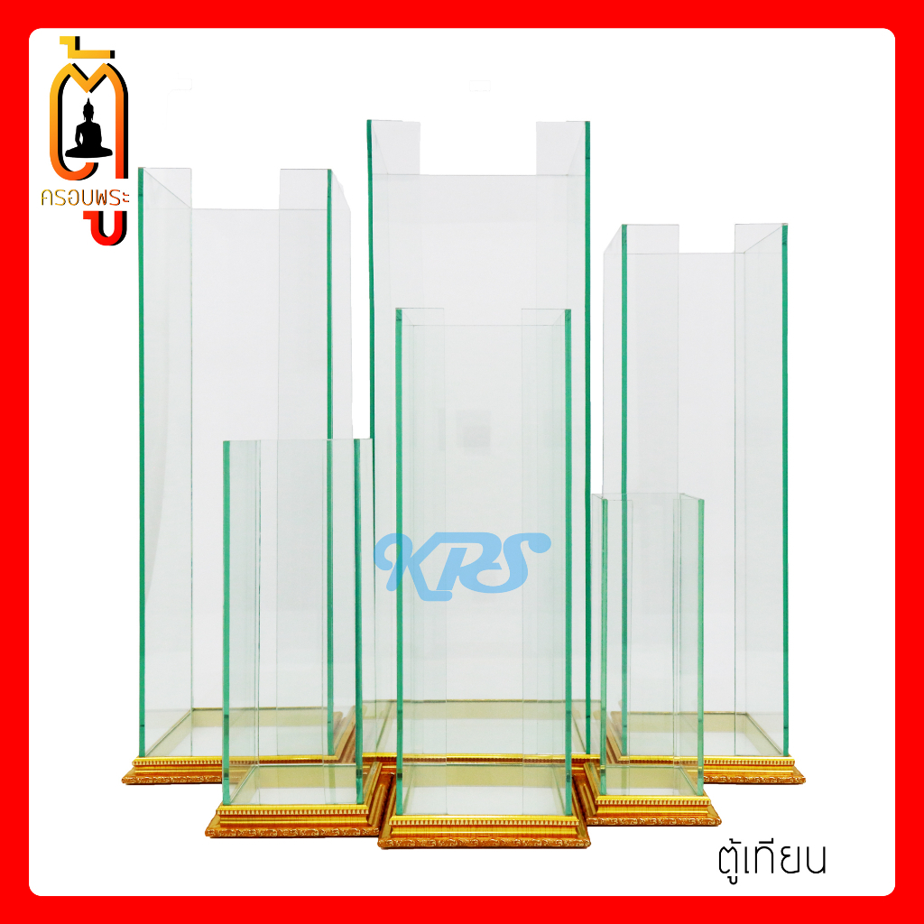 ตู้ครอบเชิงเทียนกระจกหนา 5 มิล สามารถใช้ได้ทั้งภายในอาคารและภายนอกได้อาคาร