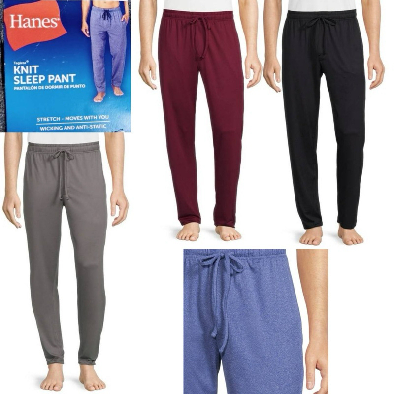 กางเกงขายาว Hanes Men's Luxe Sleep Jam Pant