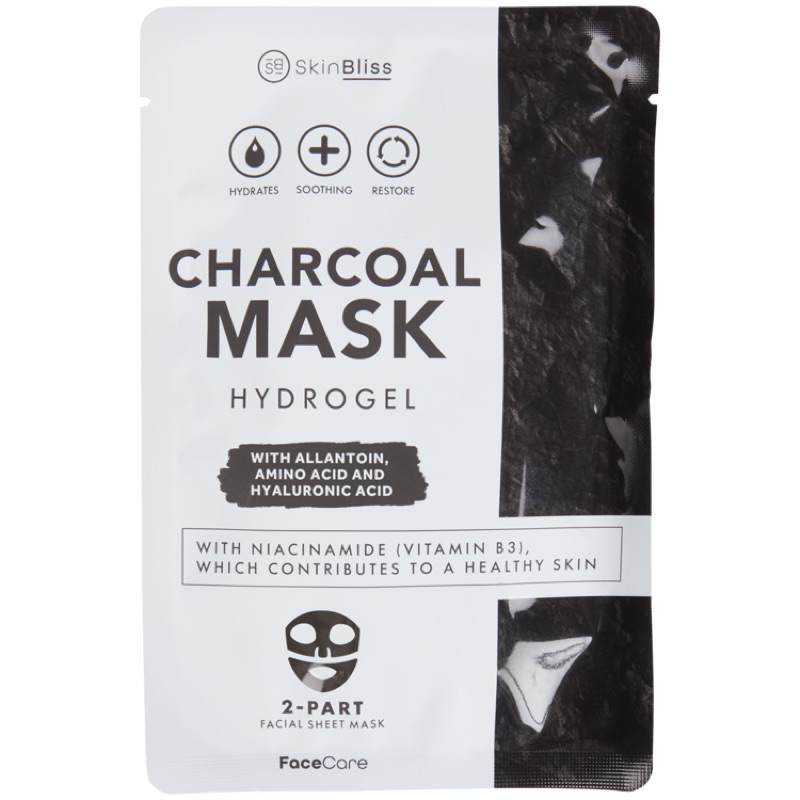Skin Bliss Charcoal Hydrogel Mask