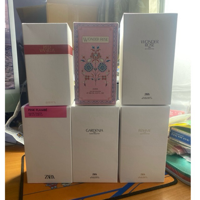 แพ็คเกจใหม่! น้ำหอมผู้หญิง zara size ใหญ่ 180 ml หลายกลิ่น เลือกได้เลย