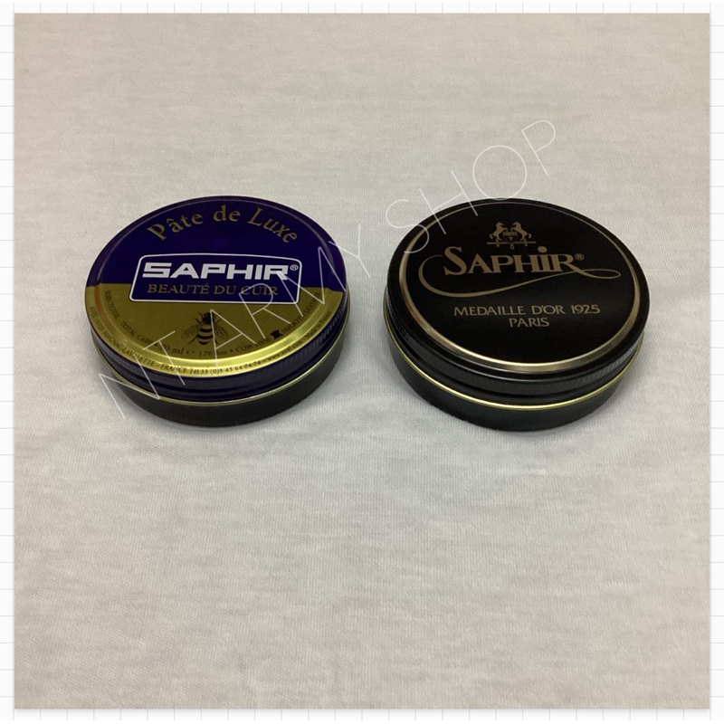 🎉🎉🎉 ยาขัดรองเท้า Saphir ของแท้ 100% นำเข้าจาก ประเทศ ฝรั่งเศส ขนาด 50 ml
