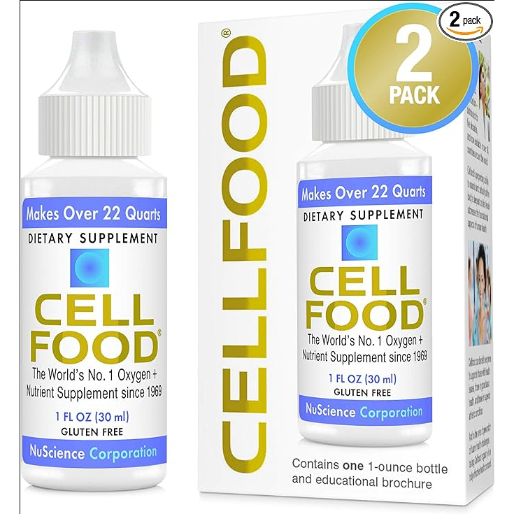 อาหารเสริมNuScience cellfood oxygen nutrient supplement for ต่อเซลล์ร่างกาย 30 ml