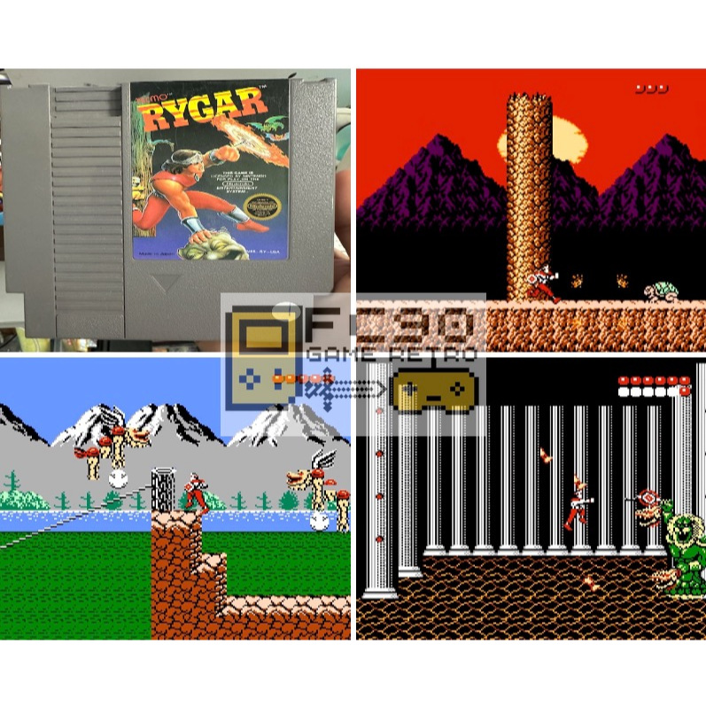 ตลับเกมไรก้า Rygar [NES] ตลับมือสอง สำหรับนักสะสมเกมเก่ายุค90 Nintendo Entertainment System 8bit