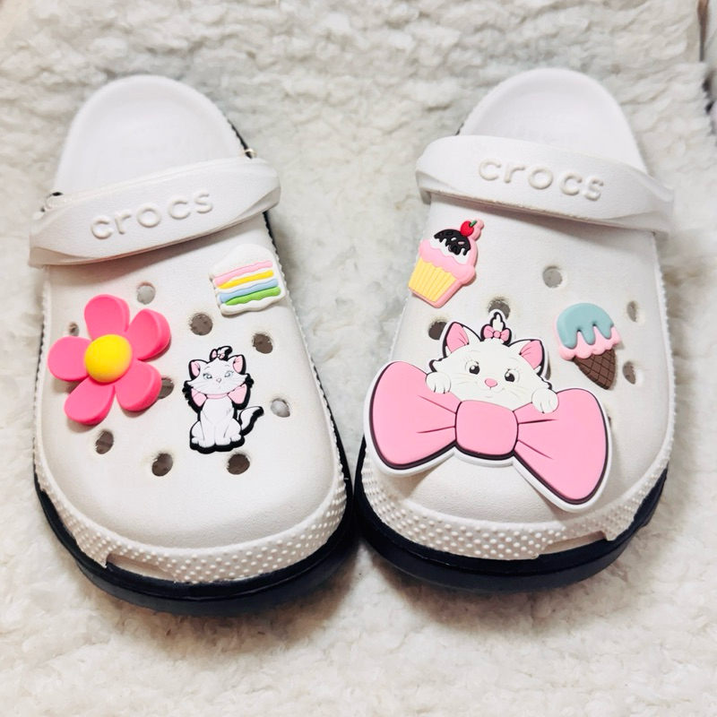 JBCT 👠🔆 ตัวติดรองเท้า “ แมว มารี ”  🌈✨Shoe charm “ Marie Cat ” Disney มารีย์ มารี น่ารักมุ้งมิ้งสุดๆ