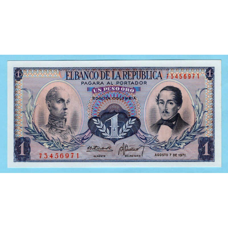 Colombia , 1 Peso 1971