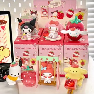 📌[พร้อมส่ง]📌โมเดลกล่องสุ่มซานริโอ้ Sanrio Characters Strawbe…