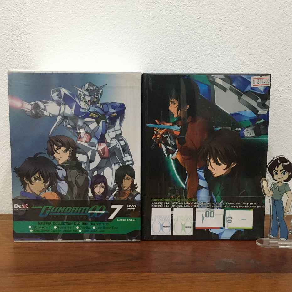 (มือสอง) DVD Boxset Mobile Suite Gundam OO Season 1-2/โมบิลสูทกันดั้ม ดับเบิ้ลโอ Season1-2 แท้