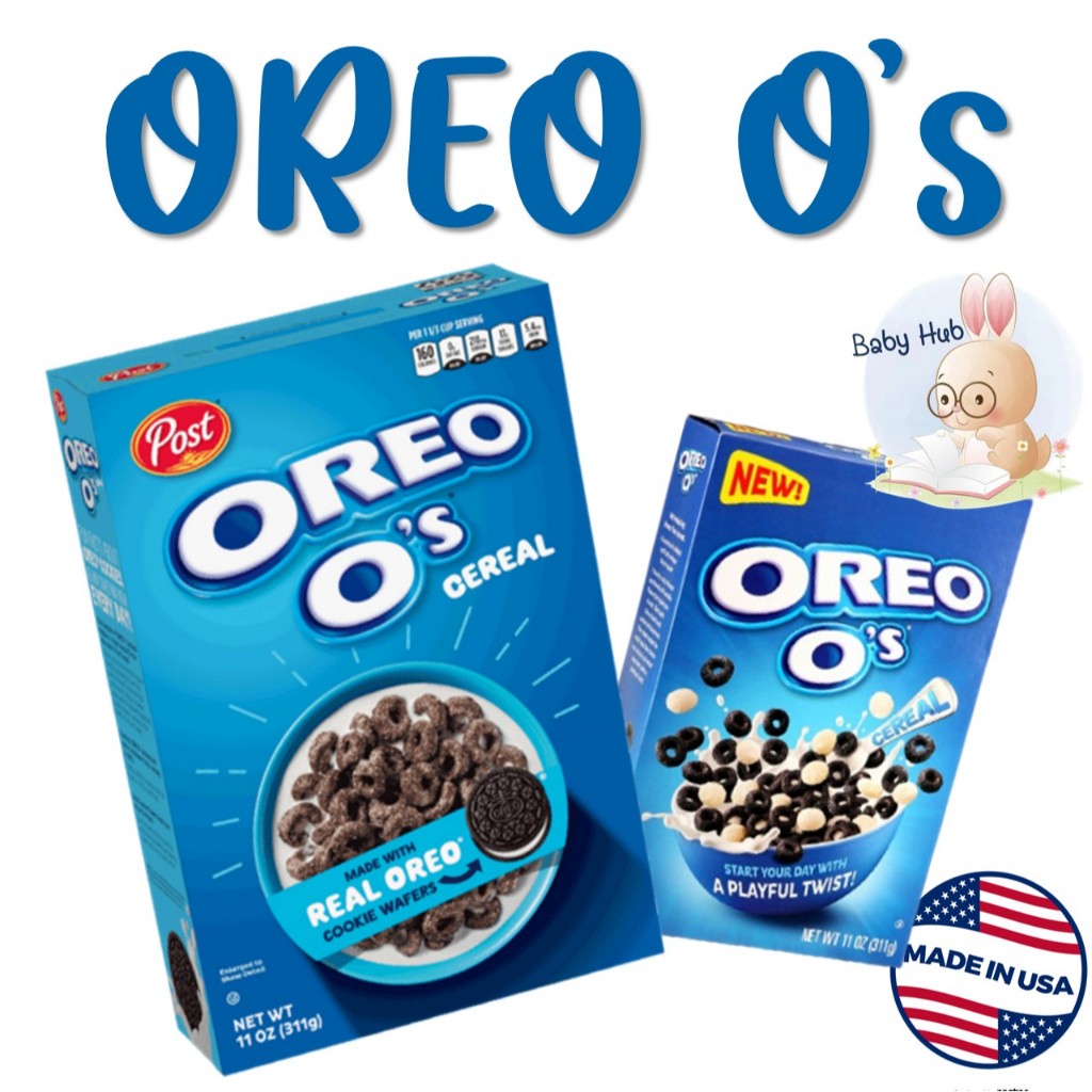 Oreo O’s Cereal  ซีเรียล โอริโอ้ มีให้เลือก 2 รสชาตินำเข้าจากอเมริกา