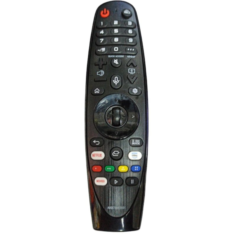 Remote TV LG AKB75855501 รีโมท์ทีวี ใช้งานง่ายแค่ใส่ถ่านก็สามารถใช้งานได้เลย ไม่มีฟังก์ชั่นเสียงและตัวชี้(เมาส์)