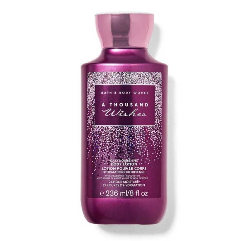 Bath&BodyWorks A Thousand Wishes Daily Nourishing Body Lotion236ml โลชั้นผสมน้ำหอมกลิ่น A Thousand W