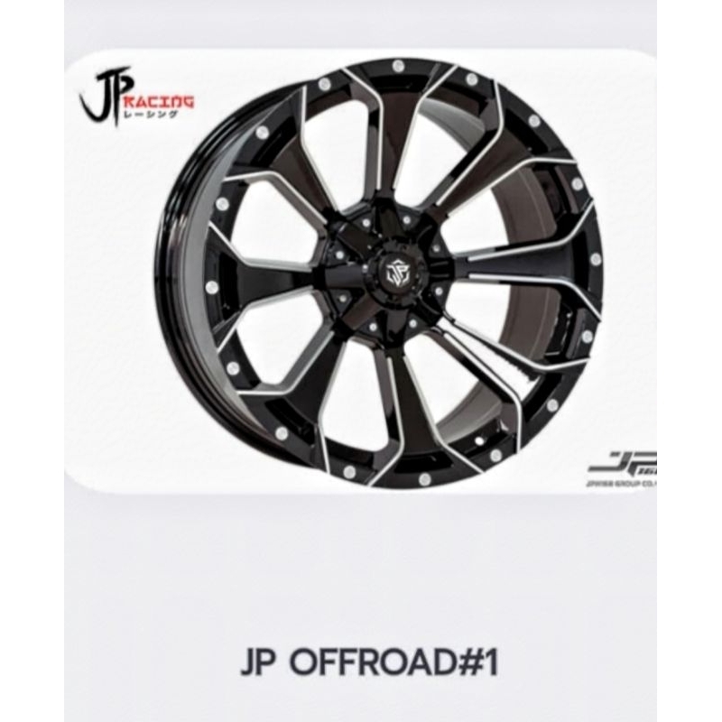 ล้อ JP FLOWER(N) 16x8.0 ET+0 PCD 6รู139.7 (งานJP Racing)