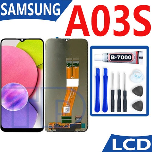 LCD Samsung A03S หน้าจอ+ทัช หน้าจอโทรศัพท์ หน้าจอ จอ samsung A03S จอแถมชุดไขควง+กาว