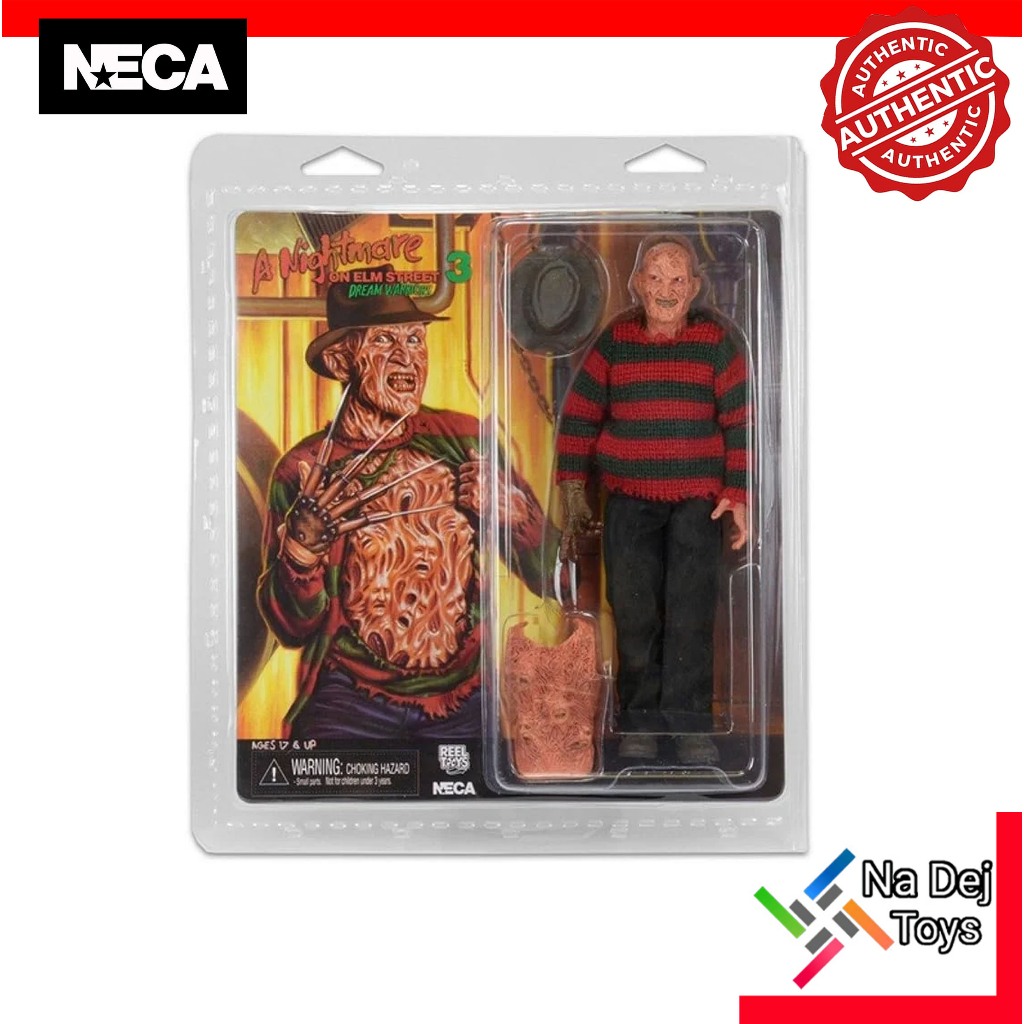 Neca Cloth Freddy Kruger 8" Figure โคลท เฟรดดี้ ครูเกอร์ ขนาด 8 นิ้ว ฟิกเกอร์