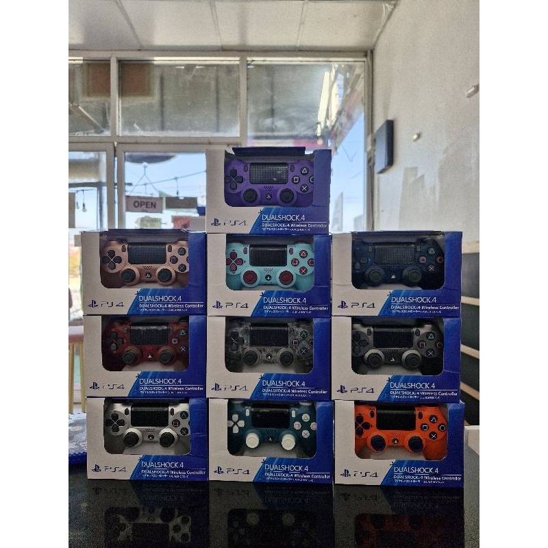 Ps4 : จอย PS4  เทียบแท้ เกรด A+ ควบคุมบลูทูธ มีสายชาจจอยพร้อม Joystick Game Controller For PS4/PC/IO