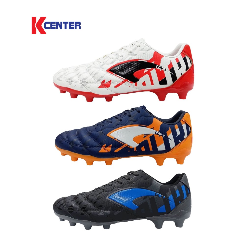 Grand Sport รองเท้าฟุตบอล รุ่น VOLTRA R PU LEATHER สีดำ (333137)