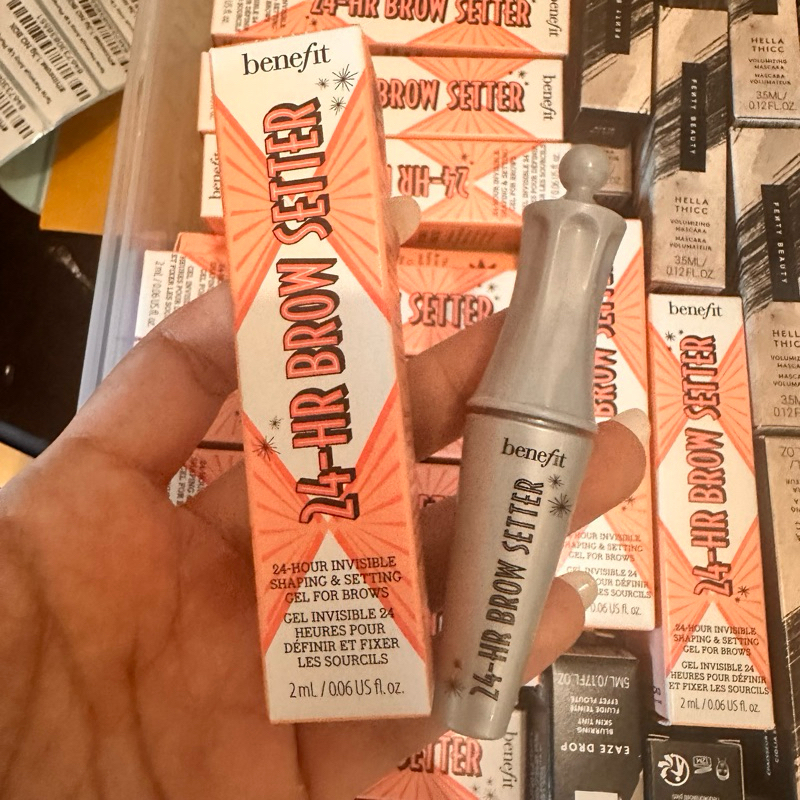 [ลด30% ใช้โค้ดไลฟ์/Shopee Video] พร้อมส่ง แท้ Benefit 24-HR Brow Setter 2ml เจลใส จัดทรง ปัดคิ้วตั้ง