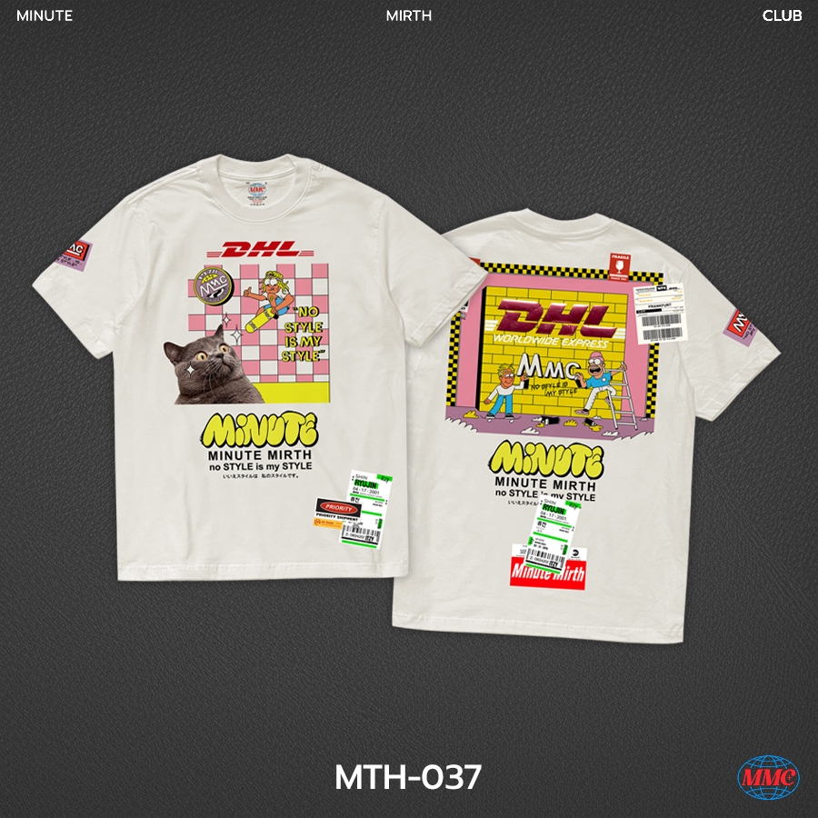 Power7 x Minute Mirth เสื้อยืดสตรีทแฟชั่น คอลเลคชั่นใหม่จากแบรนด์ Minute Mirth (MTH-037)