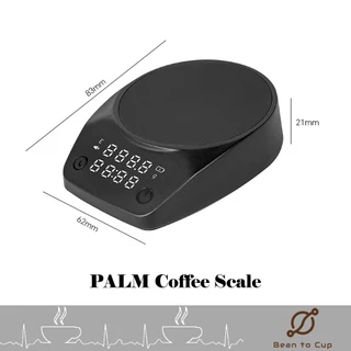 Pocket / Palm Coffee Scale เคลียน้ำหนัก จับเวลาได้ เครื่องชั่งกาแฟขนาดเล็ก สะดวกในการพกพา