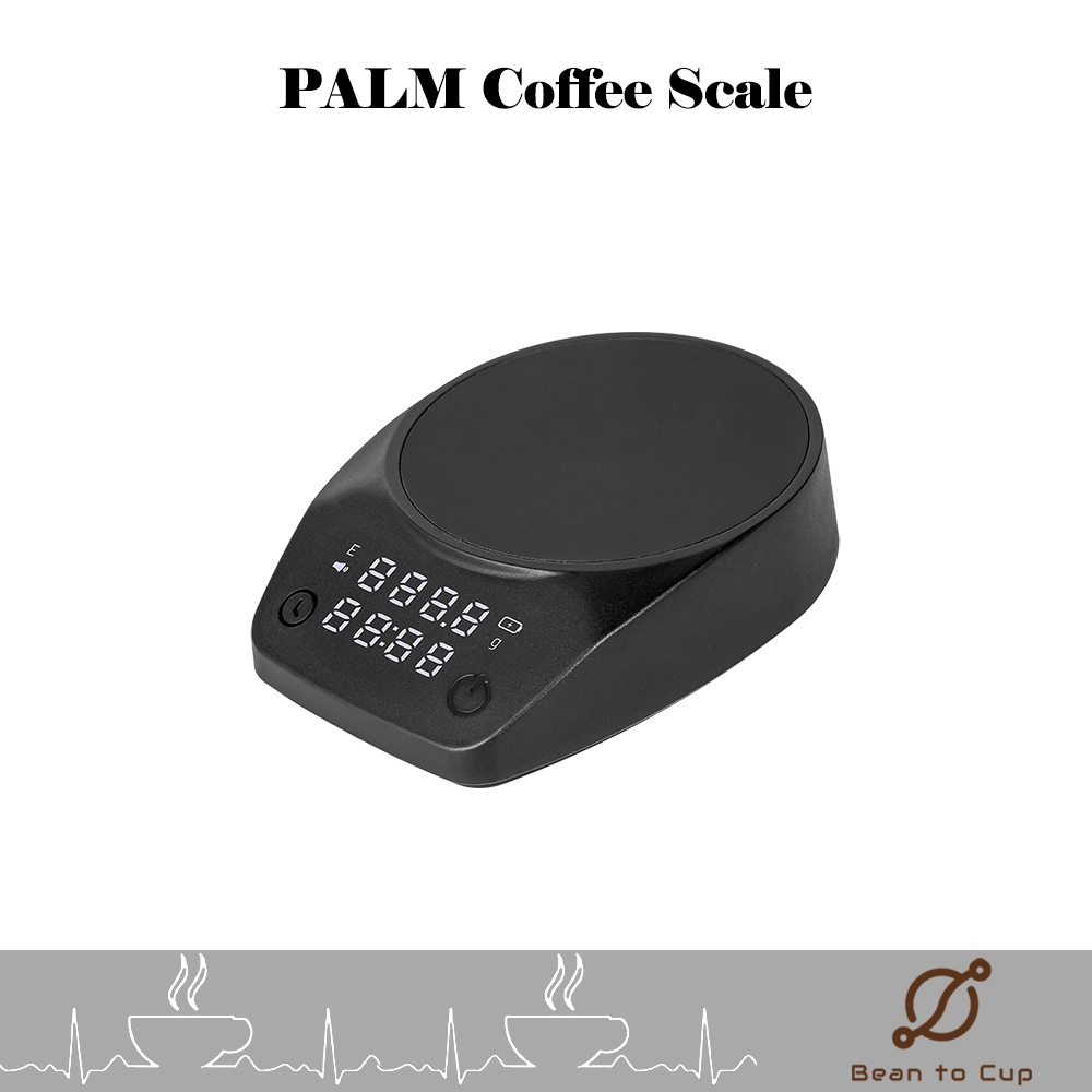 Palm Coffee Scale เคลียน้ำหนัก จับเวลาได้ เครื่องชั่งกาแฟขนาดเล็ก สะดวกในการพกพา