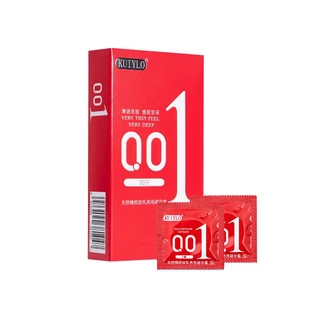 ถุงยาง LARGE SIZE ขนาดใหญ่ XXL 2แบบ ขนาด56-58มม บางเฉียบ 0.01มม (10ชิ้น/กล่อง)