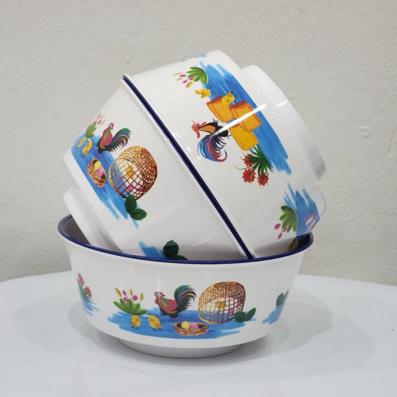 ชาม จานเมลามีนลายไก่ ตราbest more (ตกไม่เเตก)เมลามีน100% ทนร้อน100องศา มี4ขนาดให้เลือก ผลิตโดย ศรีไทยซุปเปอร์แวร์โคราช - รูปที่ 6