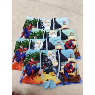 กางเกงซับในเด็กผู้ชาย แพ็กมี 10 ชิ้น คละสี เนื้อผ้านุ่มลื่น