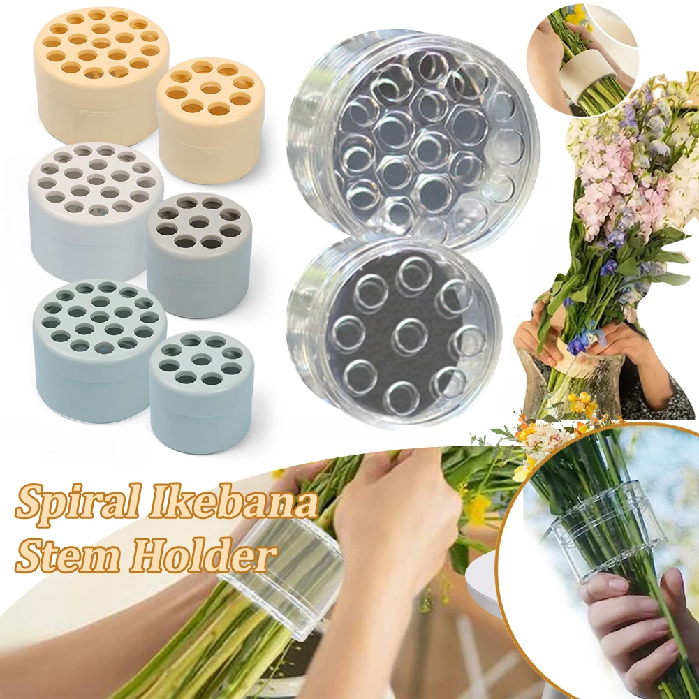 😍COD😍แจกันดอกไม้เกลียว Ikebana แบบเกลียว