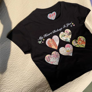 (พรีออเดอร์!)เสื้อ Baby tee valentines collection 🏹🦢💌🎀