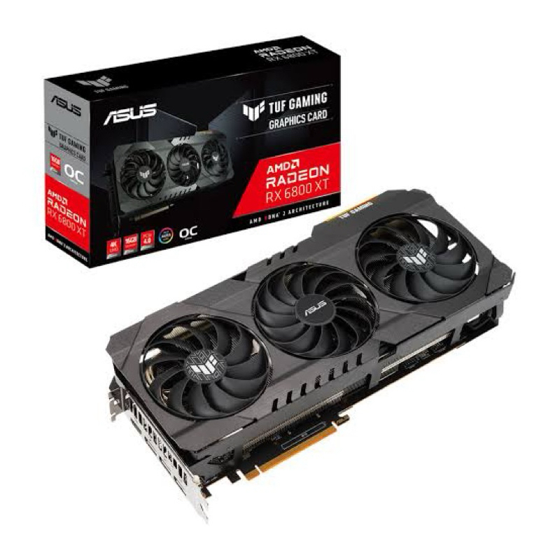 AMD RX 6800xt  /16GB ASUS TUF O16G GAMING (OC/D6) มือสอง สภาพดี มีประกัน