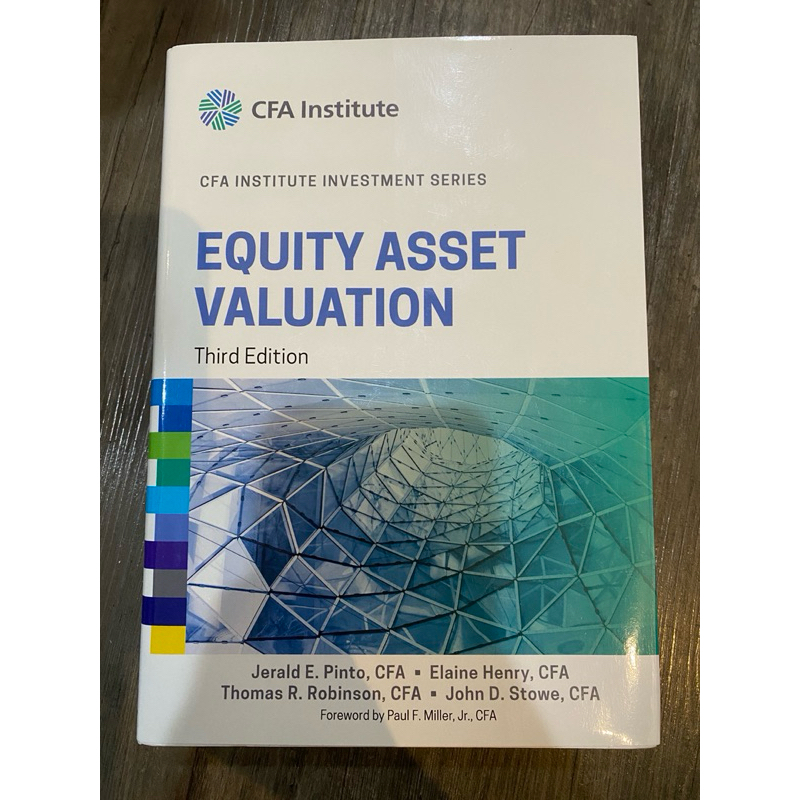Equity asset valuation l CFA Institute