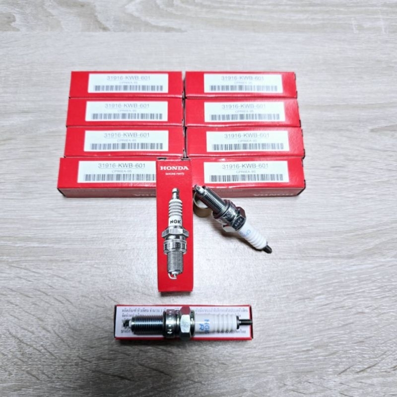 หัวเทียน(CPR6EA-9S)[31916-KWB-601]แท้ศูนย์/wave110iทุกรุ่น/ดรีม110i/ซุบเปอร์คลับทุกรุ่น/