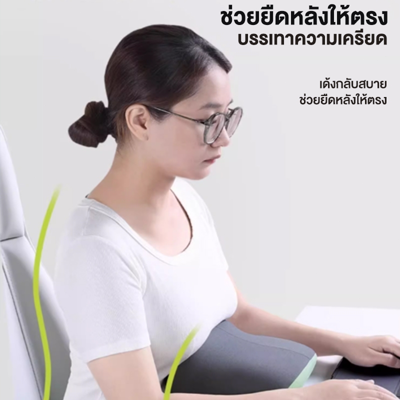 sunfay หมอนรองคอตัวยู หมอนนอนงีบ หมอนเดินทาง นเมมโมรี่โฟม นุ่ม หลับสบายไม่ปวดคอ