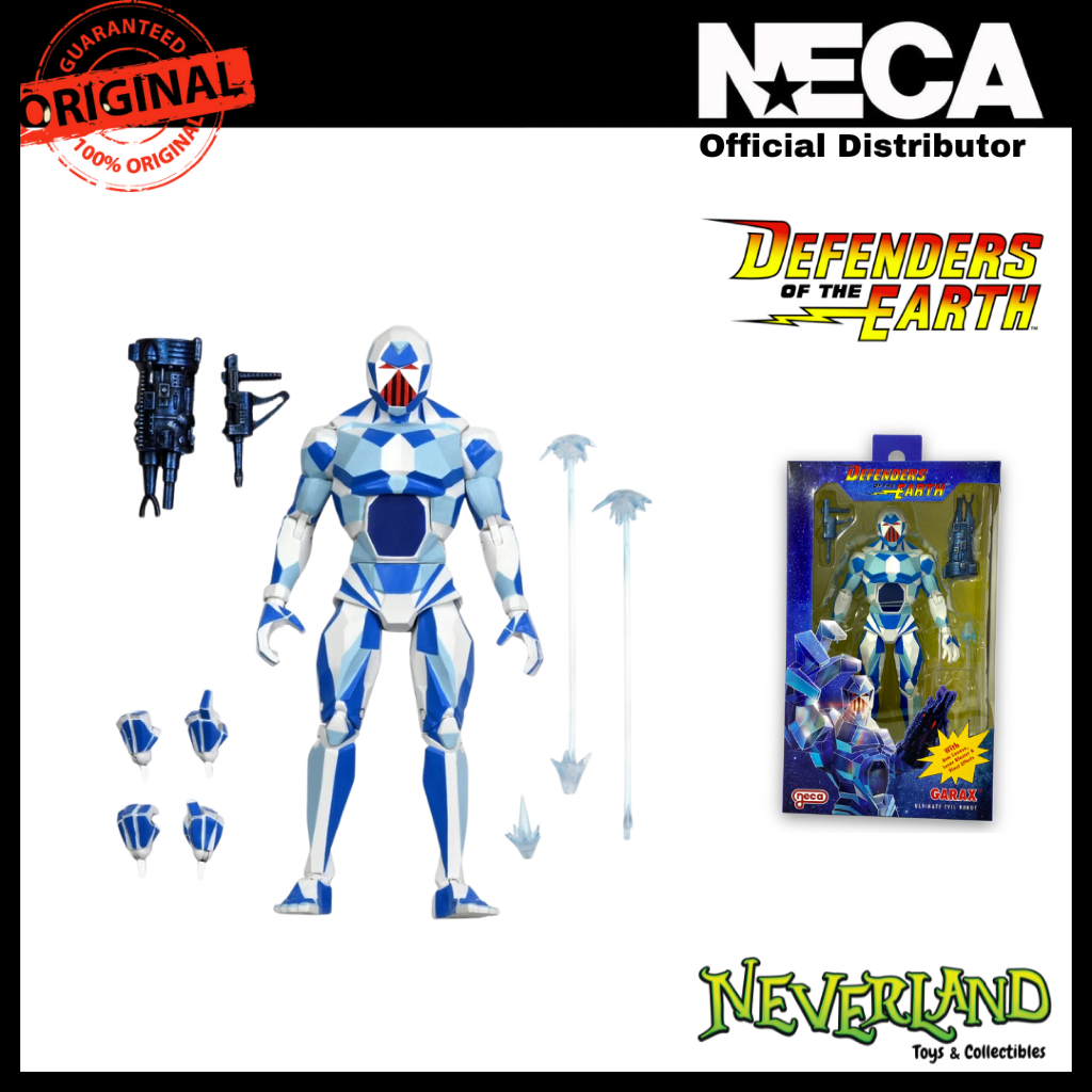 NECA King Features Defenders of the Earth Series 2 Garax 7” Scale Action Figure