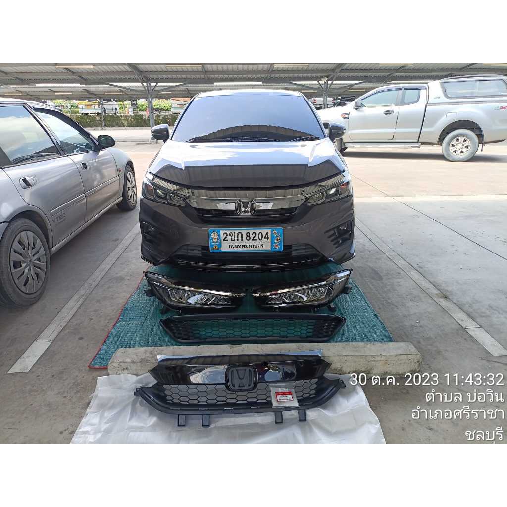 อัพเกรดไฟหน้า city rs พร้อมชุดหน้า RS