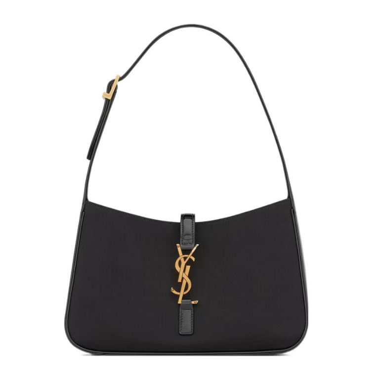 SAINT LAURENT แซงต์โลร็องต์ YSL LE5A7 แฟชั่น ความรู้สึกขั้นสูง HOBO กระเป๋าสะพาย [armpit bag] Handbag