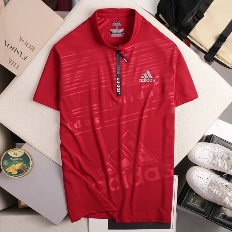 เสื้อคอจินผู้ชาย แขนสั้นเนื้อผ้ากีฬา polo man07