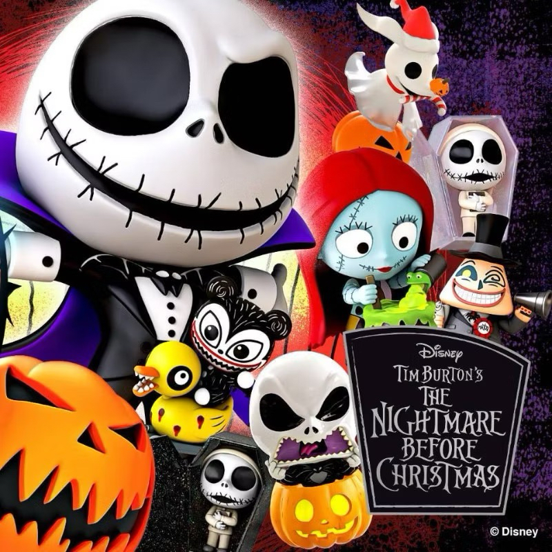 🎃 Disney The Nightmare Before Christmas V2 Series 🎃 COSBI Collection(ราคา1ตัว) จุ่มลุ้น Secret ฮาโลวีน พร้อมส่ง