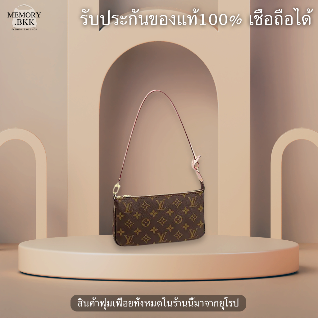 ของแท้ 100% LOUIS VUITTON BAGS POCHETTE ACC M40712 SHOULDER BAG/HANDBAG