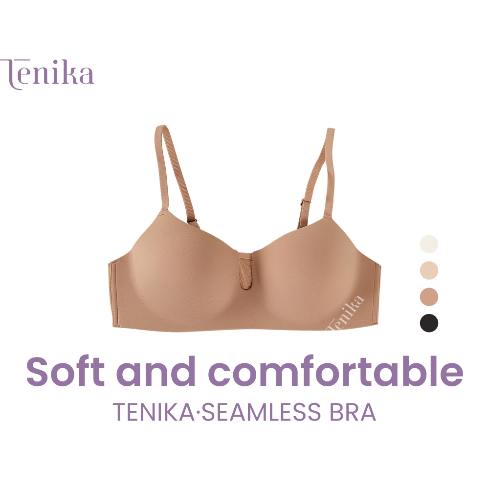 TENIKA เสื้อชั้นใน ไร้โครง เต็มทรง ทรงสวยใส่สบาย SEAMLESS BRA-079 (S-XL)