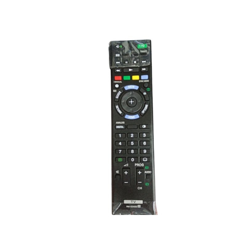 Remote TV Sony RM-GD023 รีโมททีวี ใช้งานง่ายแค่ใส่ถ่านก็สามารถใช้งานได้เลย
