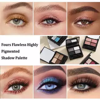 พร้อมส่ง PHOERA Fours Highly Pigmented Shadow Palette Quad Eyeshadow อายชาโดว์ พาเลททาตา
