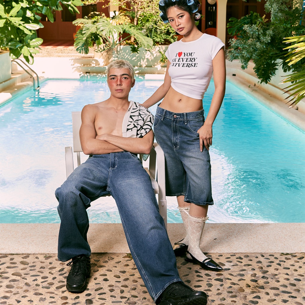 [OuchxMon2sun] Dope กางเกงยีนส์ทรง Baggy & Jorts รุ่นคอลแลปฯ พิเศษ